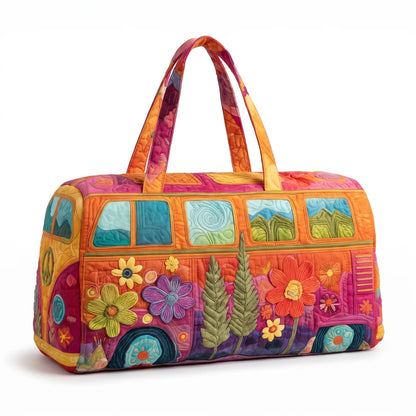 The Camper Van Weekender — Soft-Quilted Travel Bag