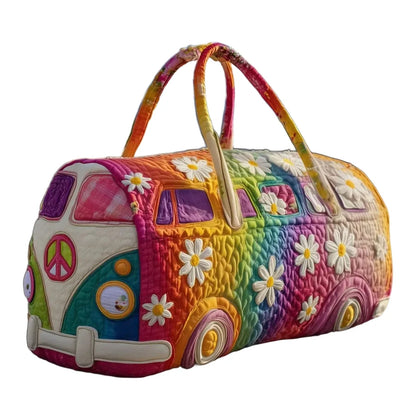 The Camper Van Weekender — Soft-Quilted Travel Bag